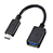 サンワサプライ AD-USB26CAF TypeC-USBA変換アダプタケーブル