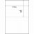 RYA4T 領収書用紙 A4 2面 汎用品 (423-7013) 1箱＝500枚