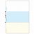 ヒサゴ FSC2079 マルチプリンタ帳票(FSC森林認証紙) A4 カラー 3面(ホワイト /ブルー /クリーム) (222-