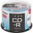 JVC AR80FP50SJ2 音楽用CD-R 80分 1-48倍速対応 ホワイトワイドプリンタブル スピンドルケース