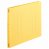 OSST-A4EY フラットファイル A4ヨコ 背幅18mm 黄 10冊パック 汎用品 (611-3407) 1パック＝10冊