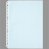 OPA4-100B クリヤーブックポケット（台紙入） A4タテ 2・4・30穴 ブルー 汎用品 (411-8503) 1パック＝