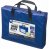 マグエックス MPO-A4B-D 耐水メールバッグ タフブロック A4 マチあり 青 (910-3961) 1セット＝5個