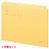 OSA4-CF3Y カットフォルダー3山 A4 イエロー 30冊セット 汎用品 (911-7365) 1セット＝30冊(3冊×1