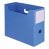 TPY-A4-BL PP製組立式ボックスファイル A4ヨコ ブルー 汎用品 (218-9224)
