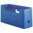 TPYS-A4-BL PP製組立式ボックスファイル A4ヨコ ショートサイズ ブルー 汎用品 (315-6865)