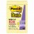 3M 500SS-RPY ポスト・イット 強粘着ふせん 75×25mm イエロー (819-2424) 1パック＝2冊