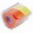 ヤマト NORK-25CH-6C メモック ロールテープ カッター付 25mm幅 レモン&オレンジ (210-8254)