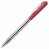 TSH-B07TRD ノック式油性ボールペン 0.7mm 赤 (軸色:クリア) 汎用品 (317-9866) 1パック＝10本