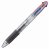 TS-SB05-3C ノック式油性3色ボールペン（なめらかインク） 極細 0.5mm 汎用品 (012-7884)