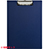 KINGJIM 8315-BLUE カバー付クリップボード10枚セット青