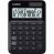 カシオ MW-C20C-BK-N カラフル電卓 ミニジャストタイプ 12桁 ブラック (312-6891)