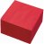 Duni DUNI40X40CM RED ティシューナプキン 2PLY 40×40CM 4つ折 レッド (068-9320) 1