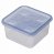 旭化成ホームプロダクツ 112108 業務用ジップロック コンテナー 正方形 1100ml (165-0888) 1パック＝10