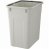 DS980514-0 角ペール 90L 本体 グレー DS－980－514－0 汎用品