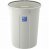 リス DS-986-845-0 WORK&WORK丸ペール 90L 本体 グレー