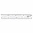 ライオン事務器 No.7K 再生PET直線定規 20cm 10本セット (717-0737) 1セット=10本