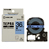 KINGJIM SC36B テプラ PROテープカートリッジ カラーラベル「パステル」 （013-3999） 36mm 青（黒文
