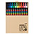 三菱鉛筆 PC5MT10C 水性サインペン ポスカ 中字・丸芯 簡易紙箱入り 10色セット （610-9561）