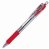 ゼブラ BN5-R ノック式油性ボールペン タプリクリップ 0.7mm 赤 （210-6373）