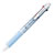 三菱鉛筆 SXE340007.8 ジェットストリーム 3色ボールペン 0.7mm 水色
